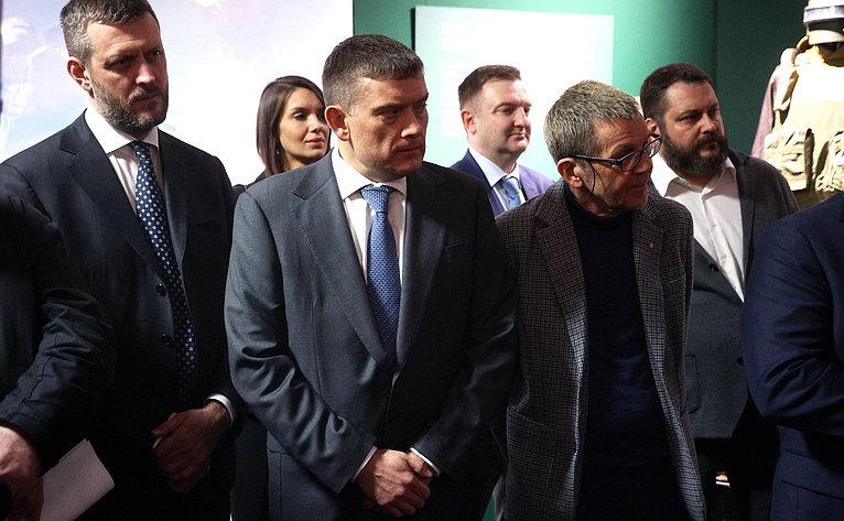 Николай Журавлёв принял участие в церемонии открытия выставки «Группа «Альфа». Первые полвека» в Музее современной истории России