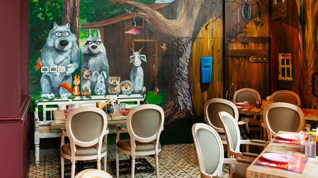 Маша и Медведи детский ресторан в Гастромолле