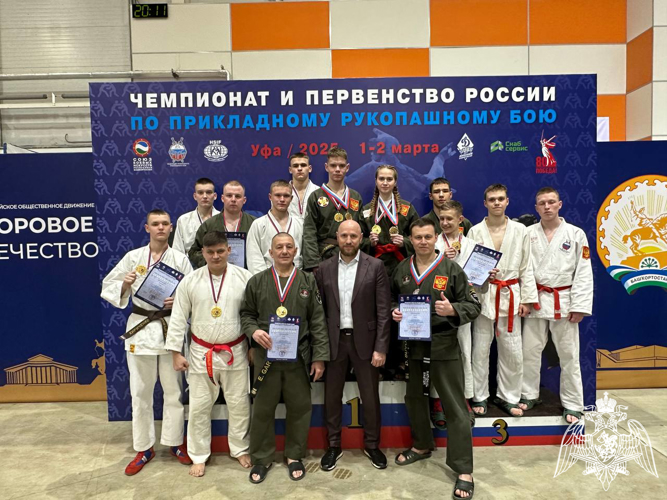 Кадеты Пермского президентского кадетского училища Росгвардии успешно выступили на Первенстве и Чемпионате России по прикладному рукопашному бою
