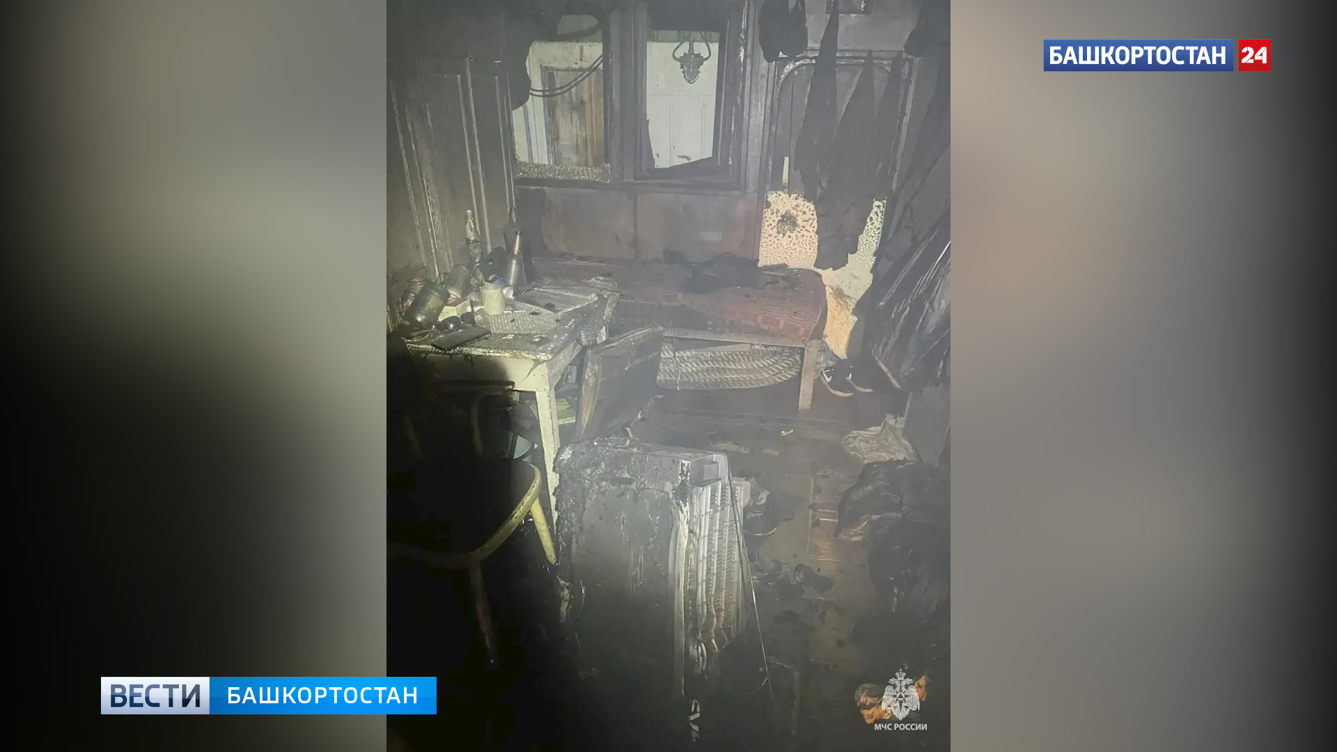 За ночь в Башкортостане произошли два пожара, в которых погибли три человека | 1