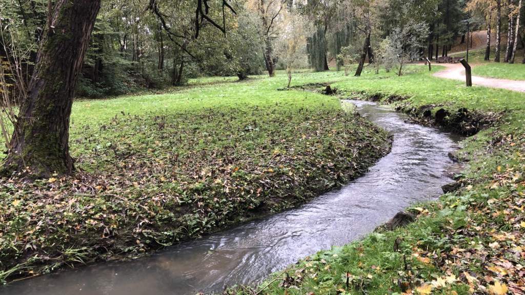 УХОДЯЩАЯ ОСЕНЬ В ПАРКЕ КРЕТИНГИ