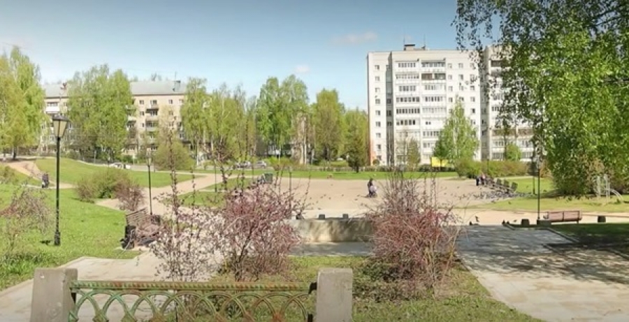 Сквер в Заволжье будет доступен для горожан осенью 2025 года