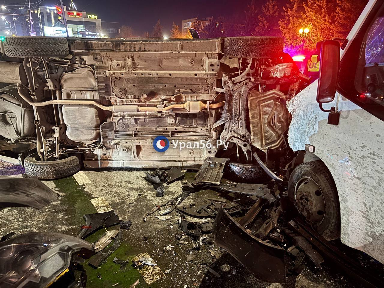 Массовое ДТП с пассажирской Газелью в Оренбурге: фото с места аварии и рассказ водителя