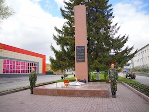 В городе Топки Кемеровской области зажжены два Вечных огня