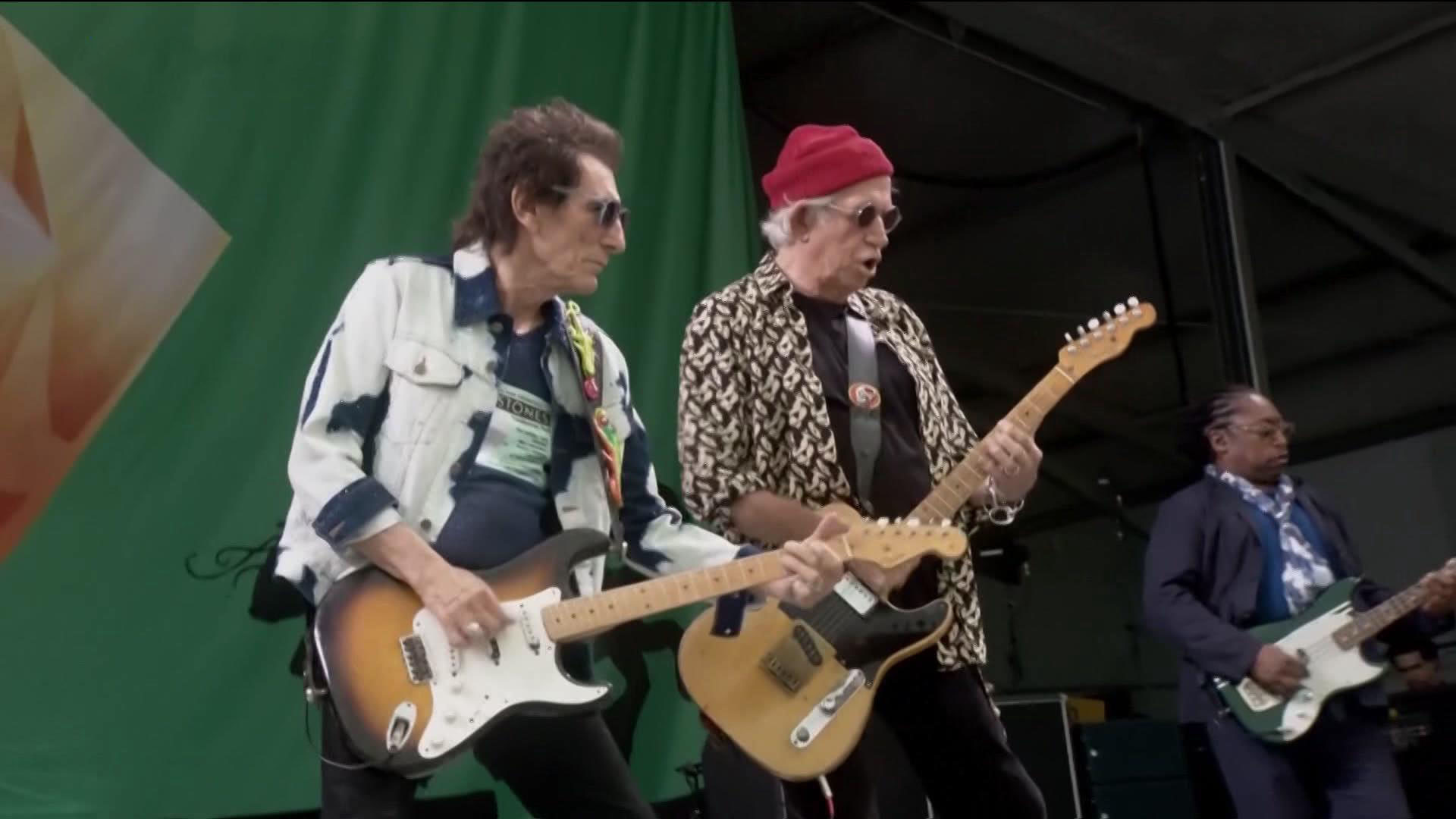 The Rolling Stones впервые выступили на фестивале джаза
