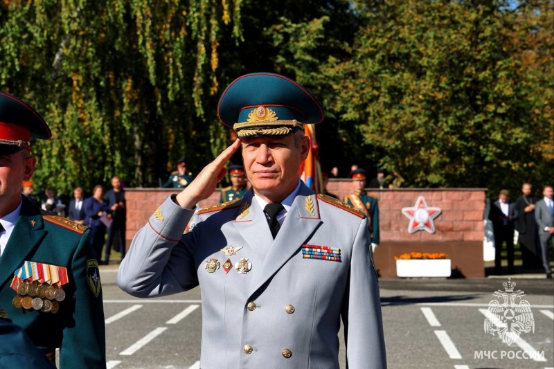 Первокурсники Академии гражданской защиты МЧС России приняли Военную присягу