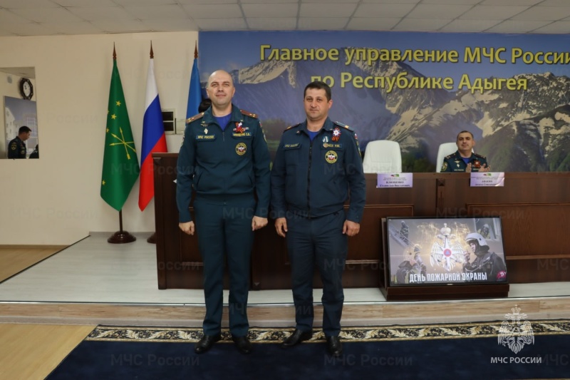 Торжественное мероприятие, посвященное Дню пожарной охраны России