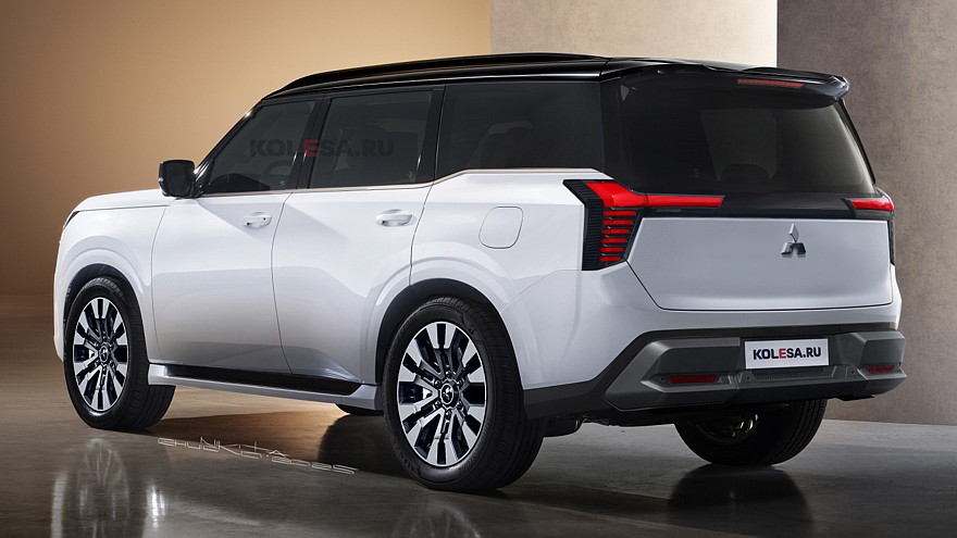Рендер нового Mitsubishi Pajero