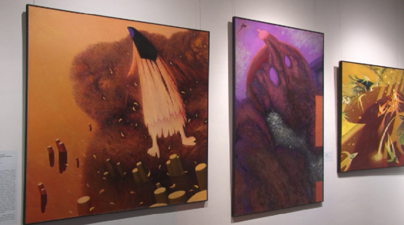 Выставка петербургского художника Николая Сажина открылась в центре «Эрмитаж-Урал»