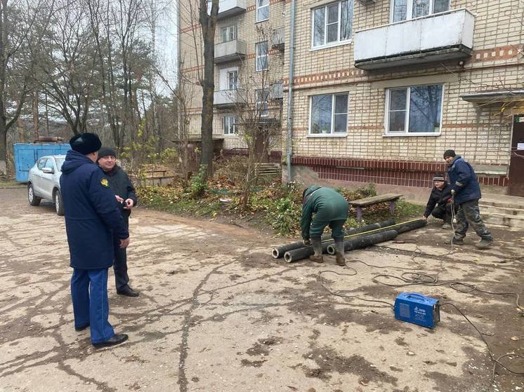 В дома в калужском Товарково вернулся свет