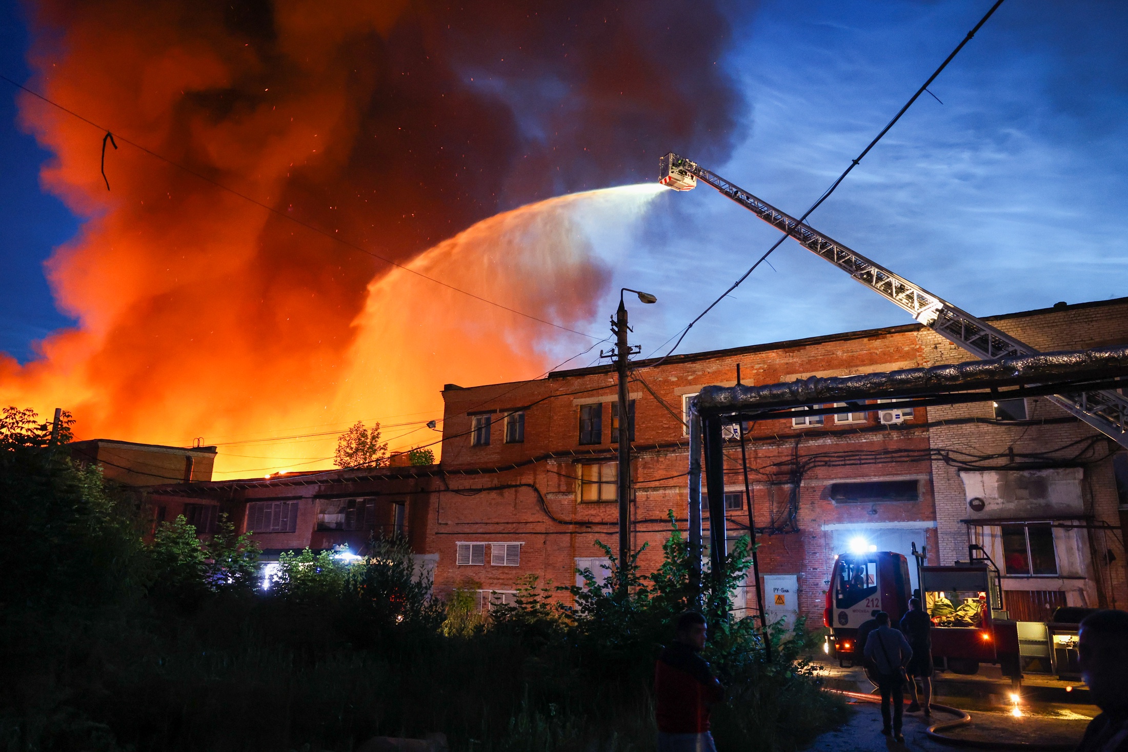 химки пожар 2024