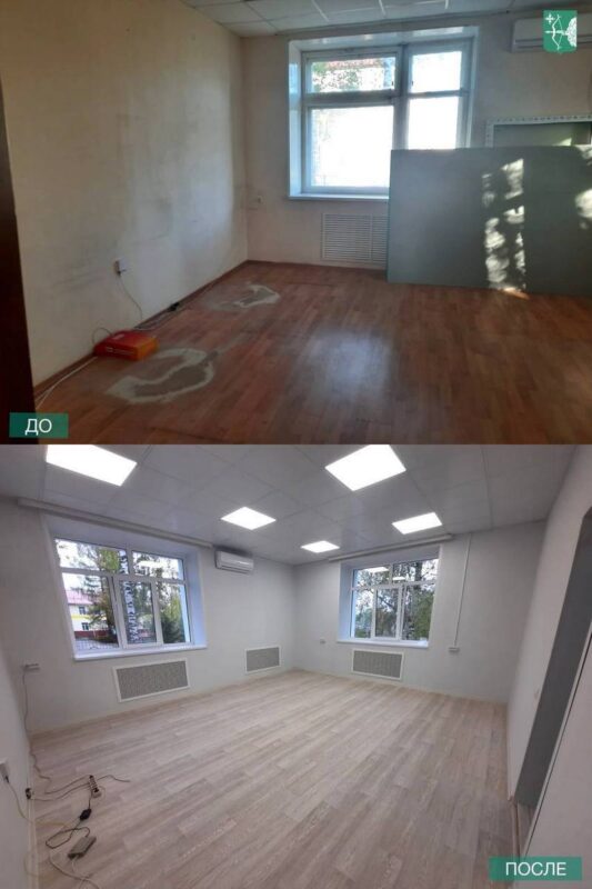 Ремонтные работы в Юрьянском ЗАГСе завершены