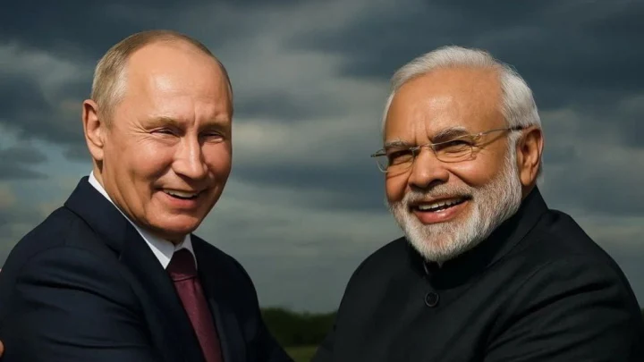 Штирлиц, ты ли это? Моди сказал всего одно слово на русском и Путин сразу изменился в лице. Это надо видеть