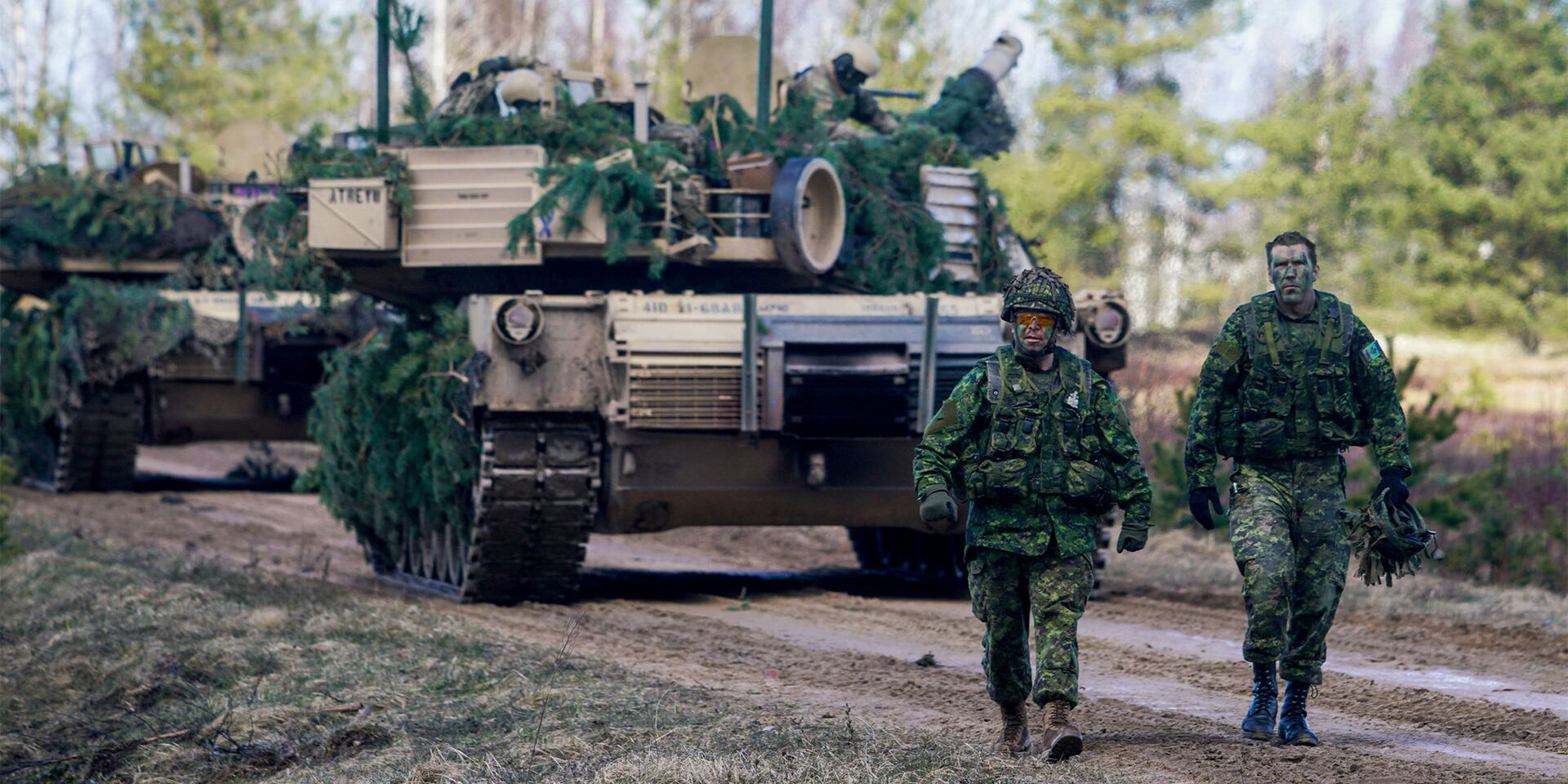 Военнослужащие Канады на военных учениях НАТО в Латвии - ИноСМИ, 1920, 22.10.2025