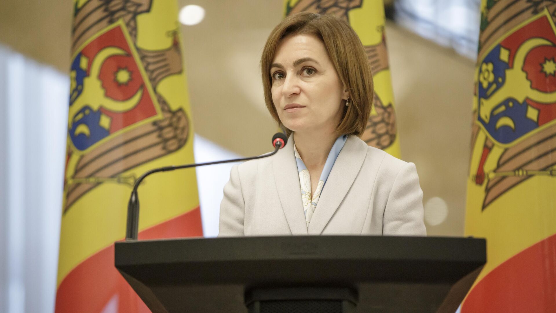 Președinta Maia Sandu, la întrevederea cu Președinta Comisiei Europene, Ursula von der Leyen - Sputnik Молдова, 1920, 08.05.2026