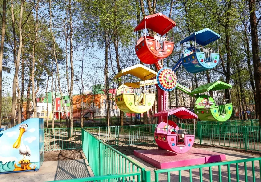 Дмитрий Волков и Сергей Колунов открыли обновленный Городской парк в Красногорске