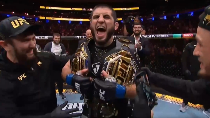 Спортсмен из Дагестана стал первым в регионе чемпионом UFC в полусреднем весе