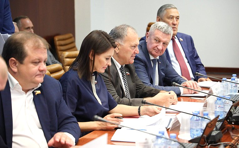 Совещание Комитета СФ по обороне и безопасности совместно с Комитетом СФ по федеративному устройству, региональной политике, МСУ и делам Севера