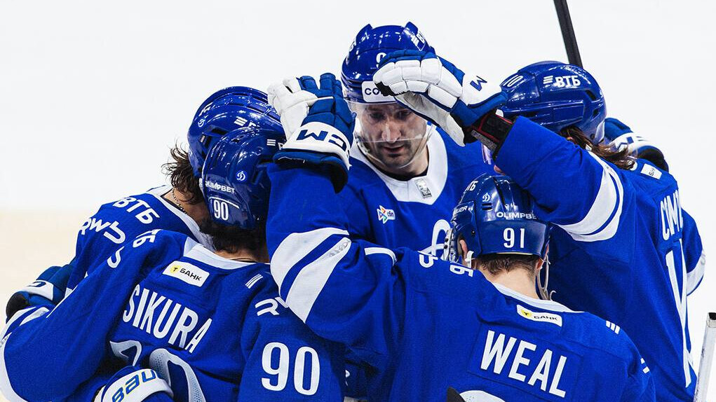 Московское «Динамо» обыграло «Амур» в матче КХЛ