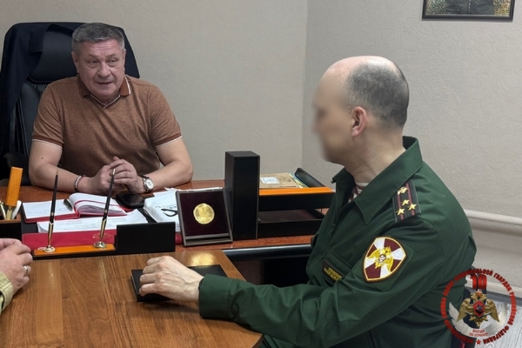 В Вологде росгвардейцы провели рабочую встречу с руководителем «Боевого братства»