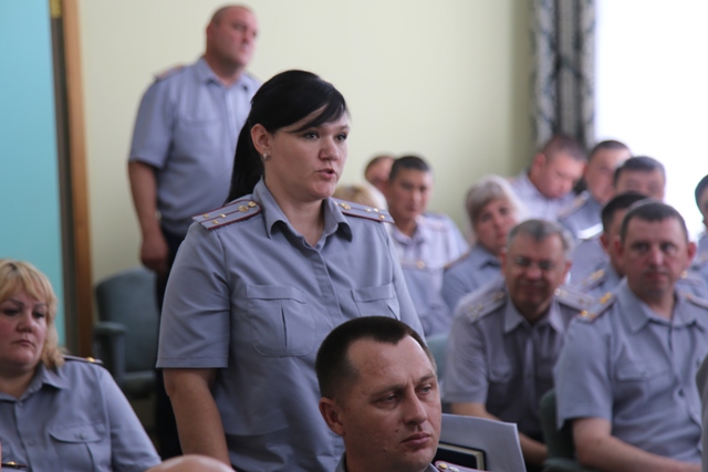 В УФСИН России по Омской области подвели итоги деятельности ведомства за 6 месяцев 2025 года на базе ИК-3