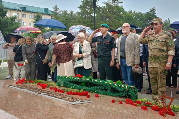 Росгвардия приняла участие в военно-патриотической акции «А завтра была война» в Омске