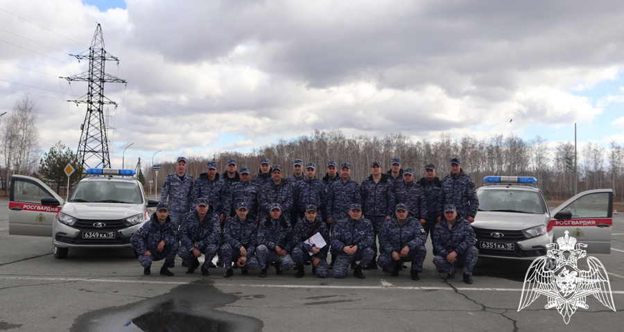 Конкурс профессионального мастерства среди сотрудников вневедомственной охраны состоялся в Тюмени (видео)