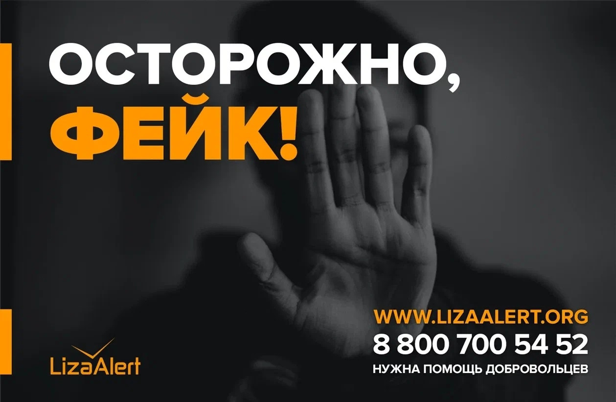 Мошенники заводят фейковые аккаунты ульяновского поискового отряда «Лиза Алерт»