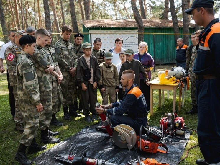В Ишимском районе открылся военно-спортивный слёт «Единство»