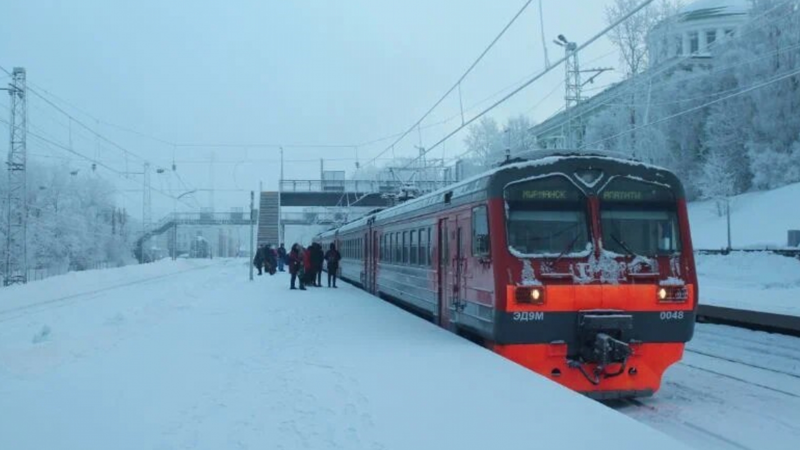 Поезд мурманск апатиты