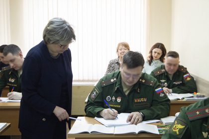 В Военном университете проведено открытое занятие по учебной дисциплине «Правовое регулирование военного управления»
