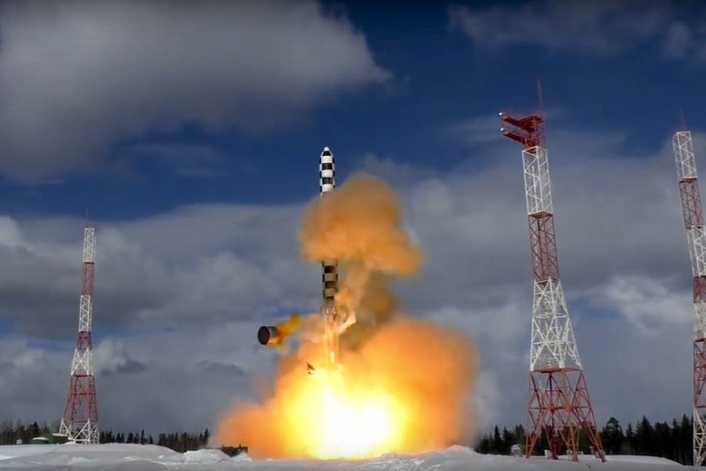 Испытания РС-28 «Сармат»