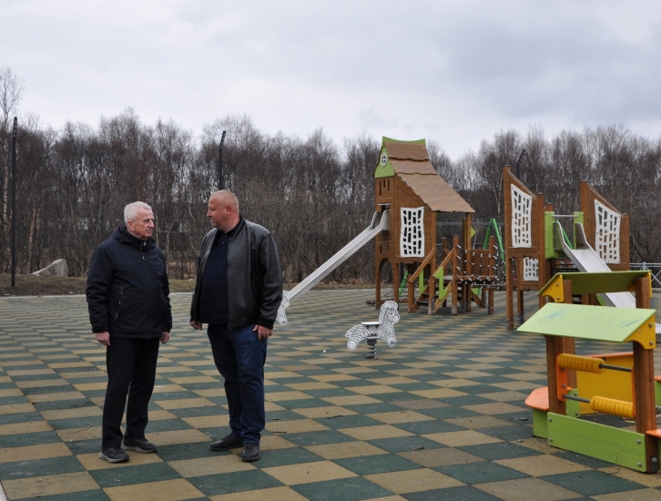 Евгений Алексеев и Святослав Мордасов осмотрели 