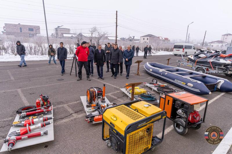 Делегация МЧС России с рабочей поездкой в Республике Армения