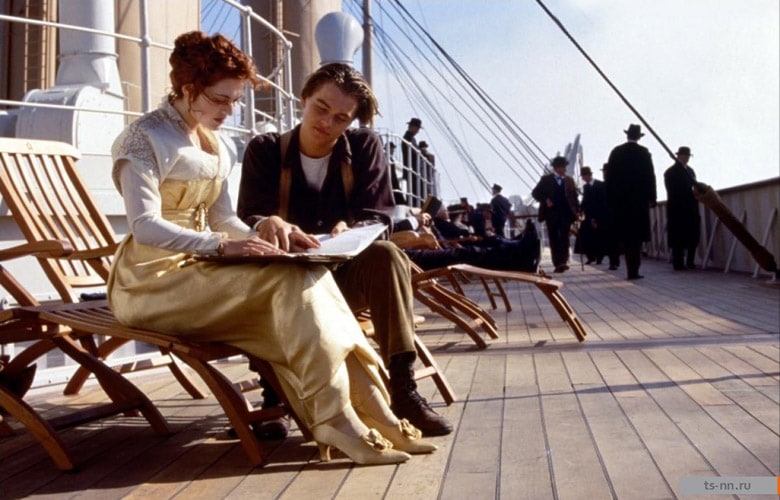Кадр фильма «Титаник»