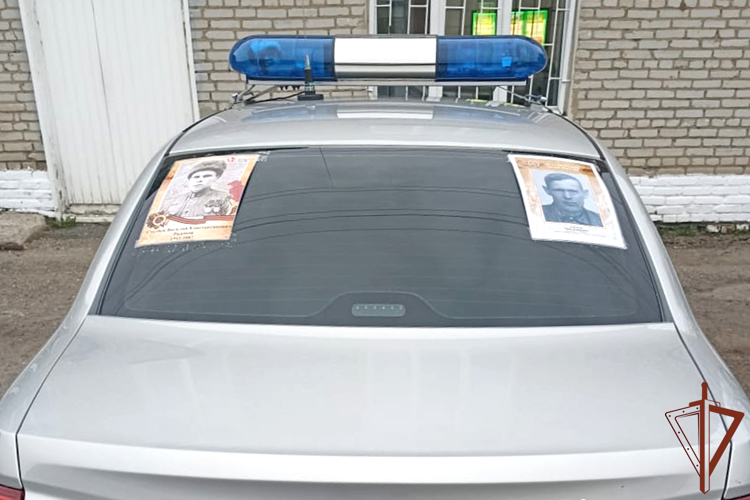 Ветераны Росгвардии поддержали всероссийскую акцию «Бессмертный автополк» на Урале