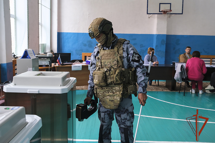 Росгвардия обеспечила безопасность на выборах в Республике Алтай