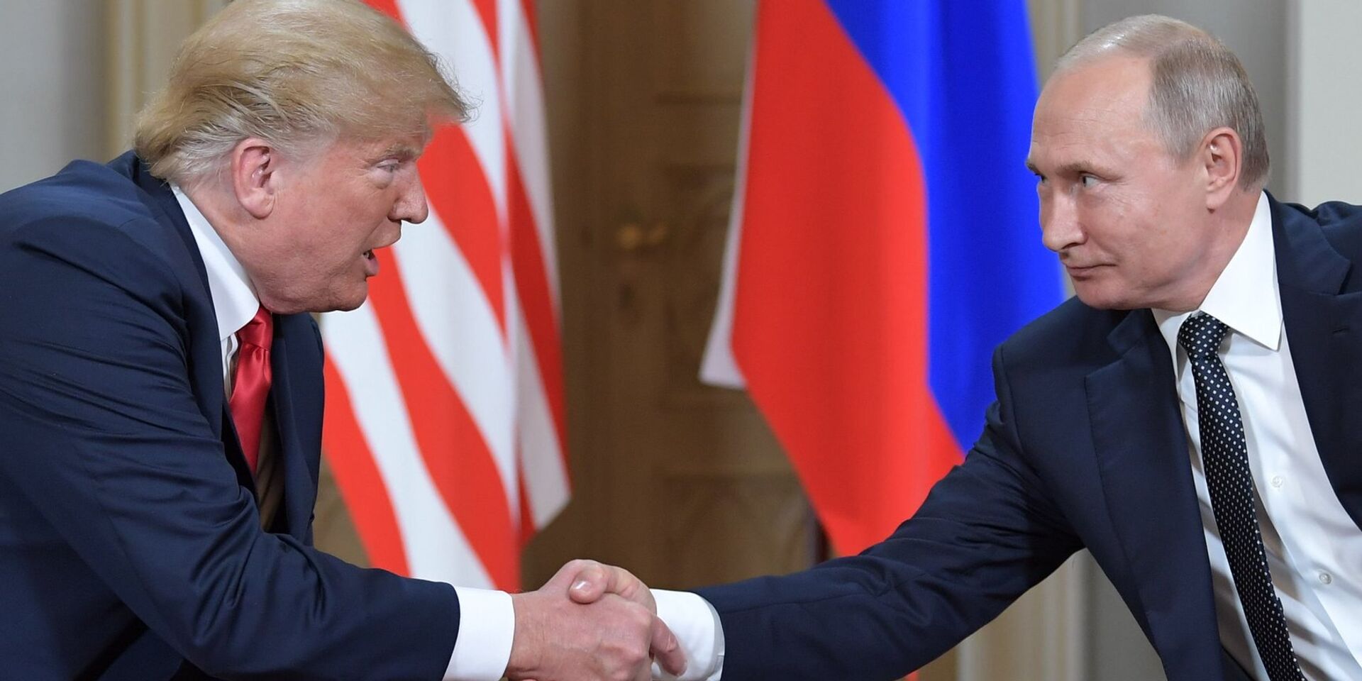 Встреча президента РФ Владимира Путина и президента США Дональда Трампа в Хельсинки. 16 июля 2018 - ИноСМИ, 1920, 23.05.2025