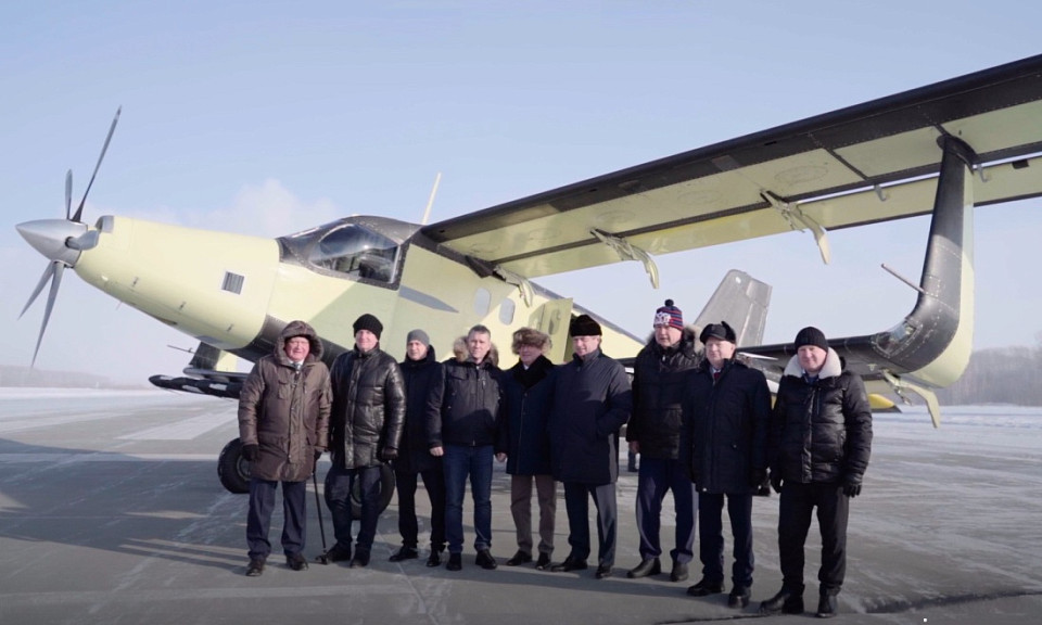 В Новосибирске закончен первый этап лётных испытаний тяжёлого беспилотника