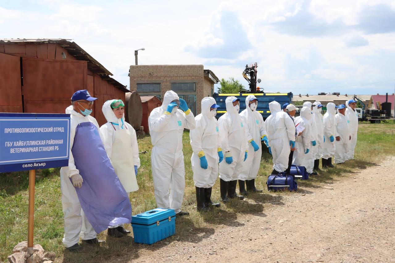 Учения. Фото главы администрации Хайбуллинского района