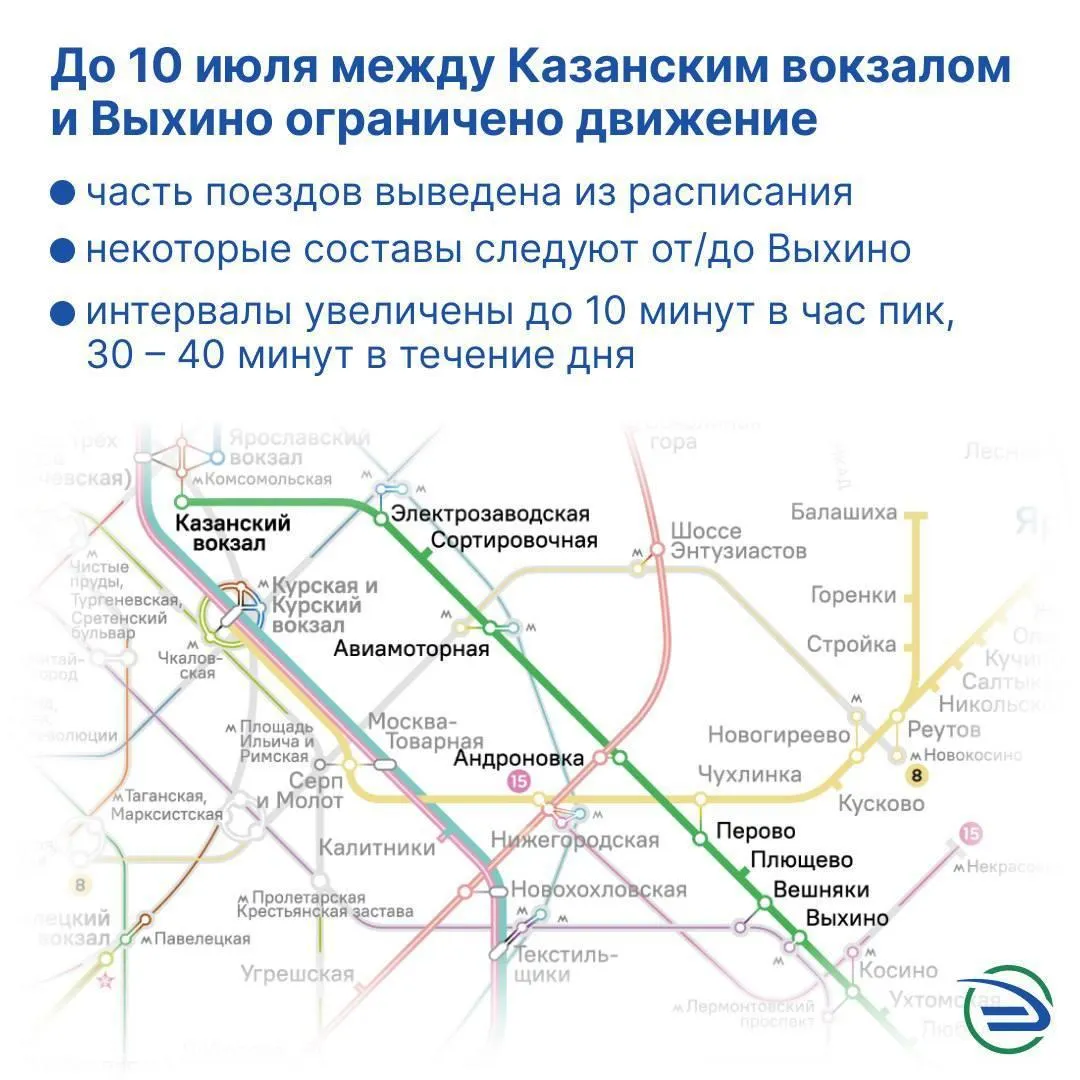 Расписание электричек гжель выхино сегодня с изменениями