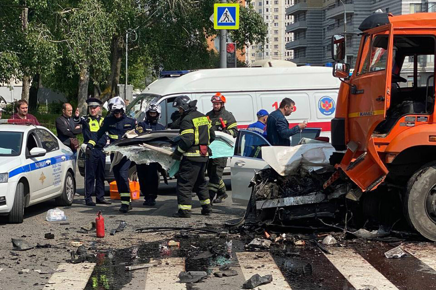 аварии в москве за неделю