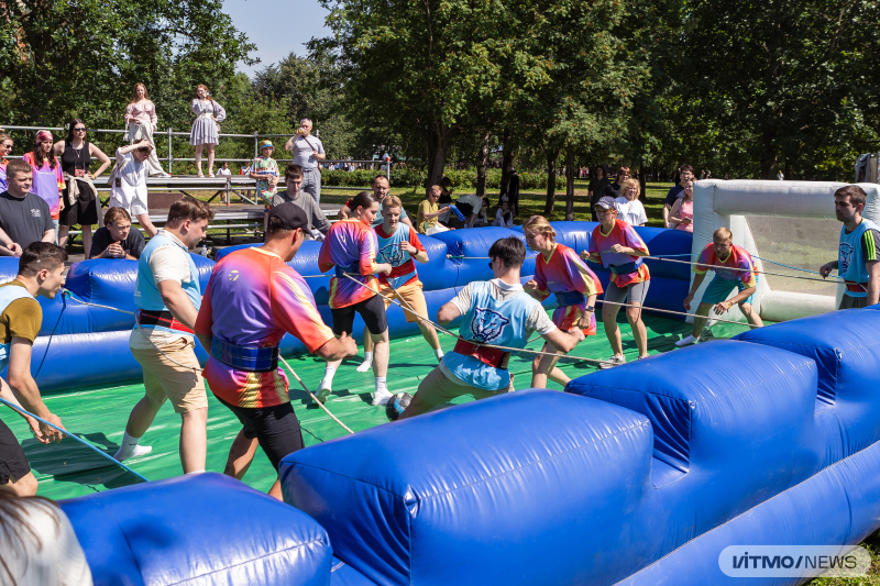 Турнир «Большем чем кикер» на ITMO Family Day. Фото: Дмитрий Григорьев / ITMO NEWS 