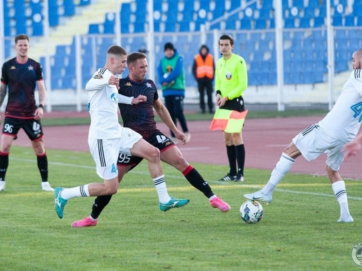  Астраханский «Волгарь» сыграл вничью с соперниками из Хабаровска