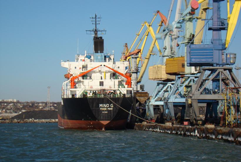 Бердянский порт причал №8