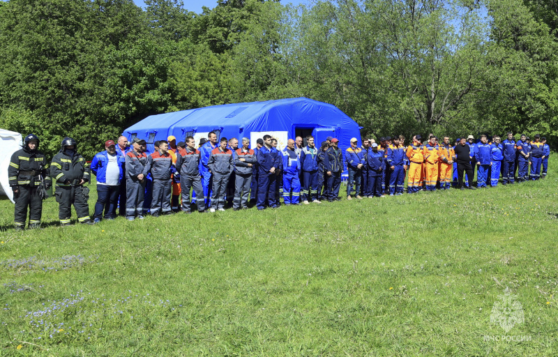 Тренировка сводной мобильной группировки городских служб прошла в ЮВАО столицы