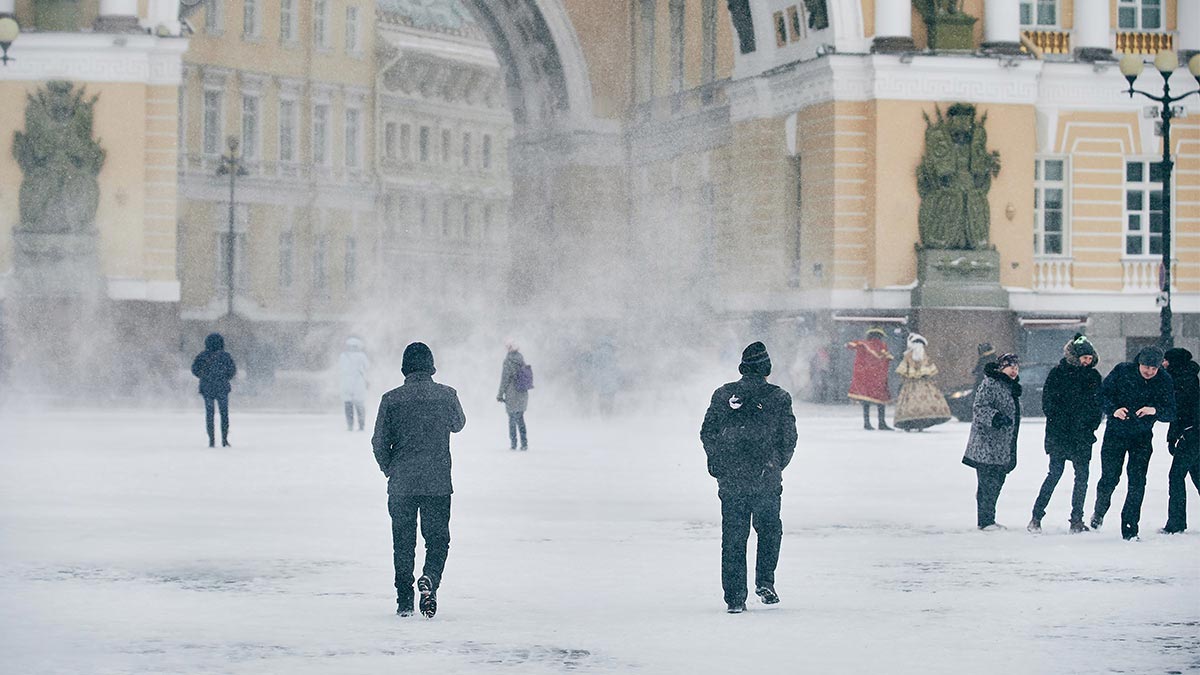 Оттепель в петербурге