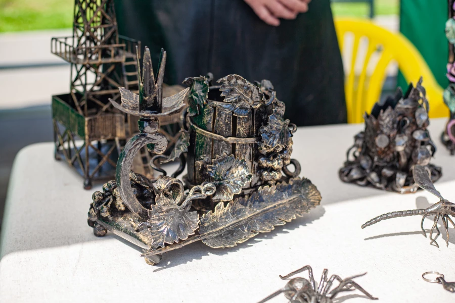 VI Всероссийская выставка-ярмарка "Чудики" в Сростках. 