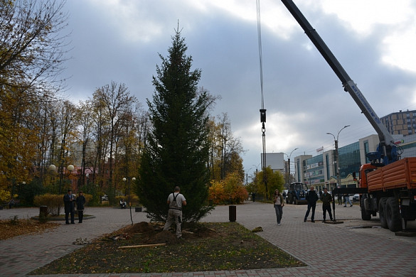  В Иванове началась подготовка к Новому году 