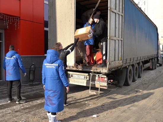 «Единая Россия» отправила 25-й гуманитарный конвой на Донбасс